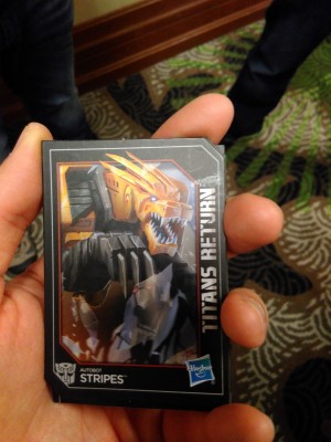 Transformers News: #Botcon2016 Images of Transformers Titans Return Tech Spec Cards