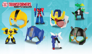 Transformers News: New McDonalds Happy Meal Robots in Disguise Toys and Masks