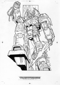 Transformers News: Alex Milne Optimus Prime and Megatron Sketches from IDW Limited Transformers Volume 1