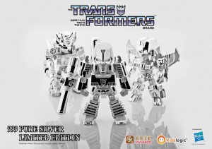 Transformers News: Kids Logic Transformers 24K Gold and 999 Silver Plated Limited Edition