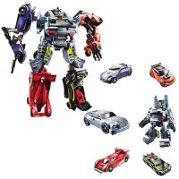 Transformers News: New Official Images of PCCs Doubleclutch & Mudslinger Combined