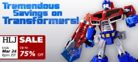 Transformers News: HLJ Sale! 75% Off Select Items