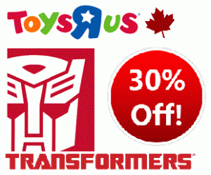 Sale Starts Today at ToysRus Canada: 30% Off In Store And Online
