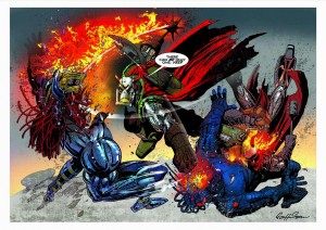 Transformers News: Limited Edition Signed Death's Head Prints Now Available!