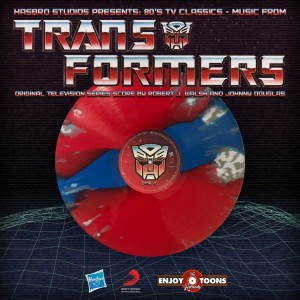 Original Transformers Television Series Score LP Optimus / Megatron Variant Sold Out