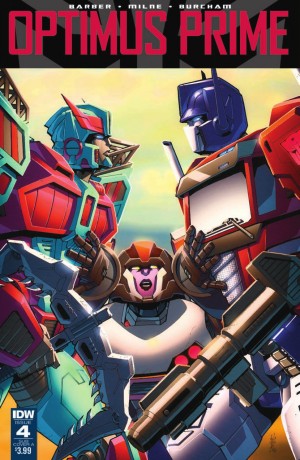 Transformers News: Review of IDW Optimus Prime #4