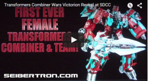 Transformers News: SDCC 2015 - Fan Built Combiner "Victorion" Reveal Video