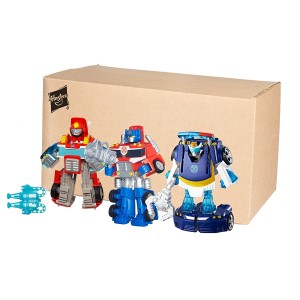 Transformers News: New Rescue Bots 3 Pack Available at Amazon