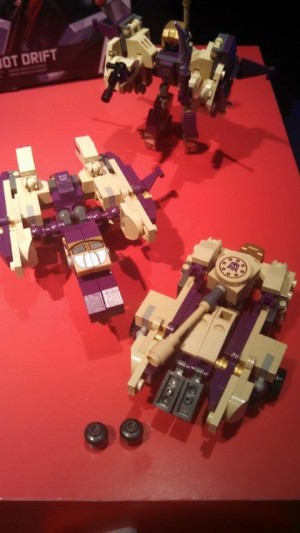 Transformers News: Toy Fair US 2015 Coverage -  Kreon Warriors and Battle Changers Drift, Blitzwing, Hound & Shockwave