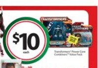 Wal-Mart Black Friday Transformers Deal: PCC 5 Packs Plus a 2 Pack  for $10
