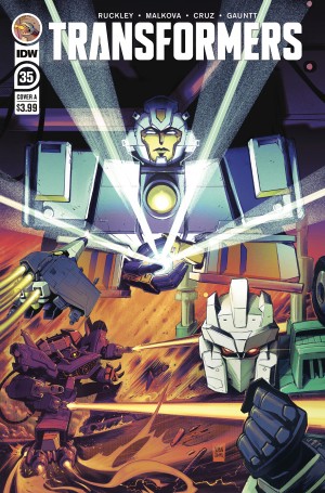 Transformers News: Five Page Preview of IDW Transformers #35