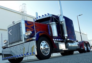 Gallery of the Transformers Optimus Prime Truck at Hascon from Hendrick Motorsports