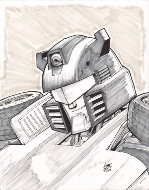 Transformers News: Andrew Griffith Opens Convention Sketch List Summer 2014  - NYC Special, BotCon, TFCon