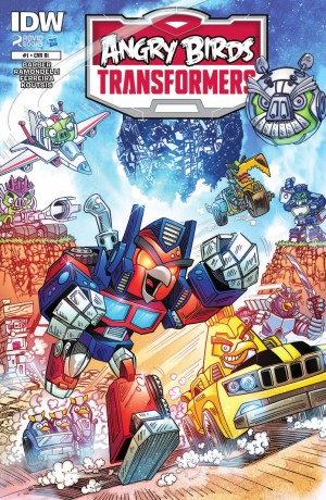 Transformers News: IDW Angry Birds Transformers #1 Review