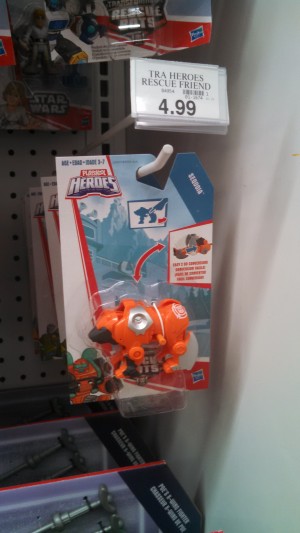 Transformers News: Rescue Bots Sequioa Spotted at US Retail