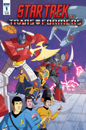 Transformers News: IDW Release - Worlds Collide in Star Trek vs. Transformers Comic Book Crossover