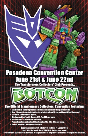 Transformers News: First 150 BotCon 2014 General Admission Kids (12 and under) to Receive a Free Deluxe Transformer