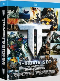 Transformers News: Transformers Trilogy Blu-ray Box Art