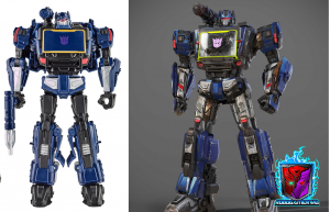 Transformers News: Comparison between Reactivate Soundwave's Toy and Game Model