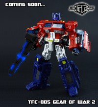 Transformers News: TFC-005 Gear of war 2, TFC-002R ALL-SPK cube LED ver.