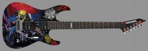 Transformers News: SDCC 2014 Coverage: Nuclear Blast, ESP and  Kirk Hammett Team up to Create Transformers Guitar