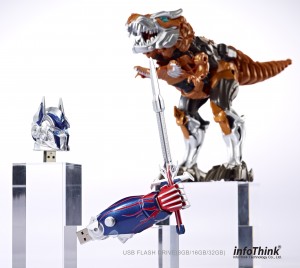 Transformers News: Transformers: Age of Extinction Memory Storage Products from InfoThink