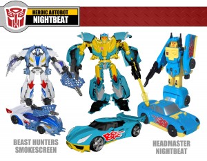 Transformers News: Old Fun Publications Figure Concepts - Nightbeat, Brainstorm, Crosshair, Triggerhappy