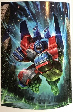 Transformers News: Transformers Power of the Primes Primal Prime Artwork Found in 'Transformers - A Visual History'