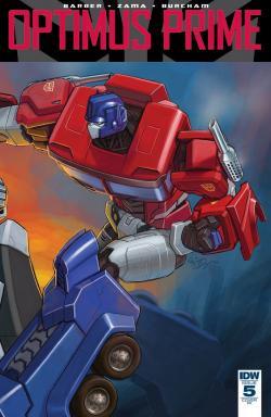 Transformers News: Review of IDW Optimus Prime #5