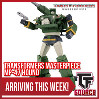 Transformers News: TFSource News - MP-47 Hound, Iron Factory Preorders, TF ReAction, BB DLX Soundwave & More!