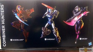 Transformers News: Box Art for Combiner Hunters Set featuring Arcee Chromia Windblade UPDATE