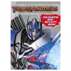 Transformers News: Age Of Extinction Color, Sticker And Activity Books Now Available In Australia