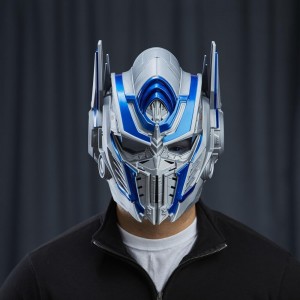 Transformers News: The Last Knight Optimus Prime Voice Changing Helmet Now Available at Toys R Us