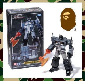 Transformers News: TakaraTomy Transformers Masterpiece MP-10K Convoy BAPE Black Camo Version