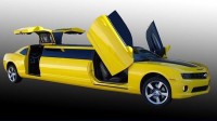 Transformers News: Transformers Bumblebee Camaro Stretch Limo