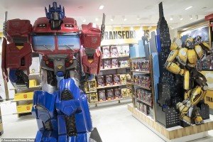 optimus prime giant toy