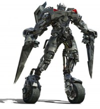 Transformers News: Video Footage of Topless Sideswipe in Transformers 3