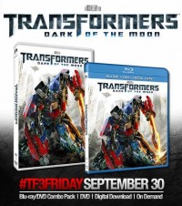 Transformers News: Official Press Release: Transformers Dark of the Moon Coming to Blu-ray and DVD on September 30th