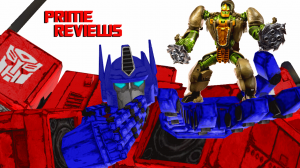 Transformers News: Optimus PRIMAL reviews Rhinox! (NEW PRIME reviews SERIES!)