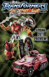 Transformers News: Details revealed from Transformers Collector's Club issue #35 Oct / Nov 10
