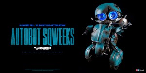 Transformers News: ThreeA The Last Knight Optimus Prime, Bumblebee, Sqweeks Revealed