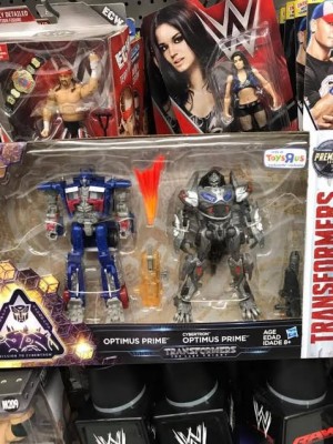 Transformers News: Transformers: The Last Knight Mission To Cybertron Deluxe Optimus Prime 2-Pack Sighted in California