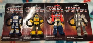 G1 Transformers Styled Keychains Found at Dollar Tree