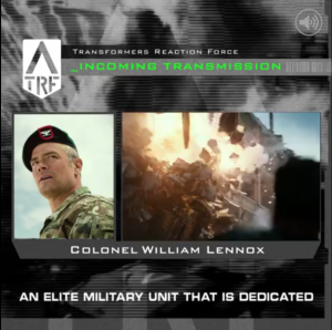 Transformers News: New Bio for TRF Colonel William Lennox for Transformers: The Last Knight