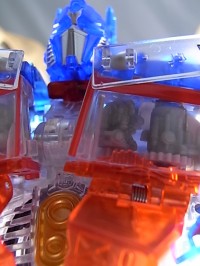 Transformers News: New Images of Family Mart Prize A - Clear ROTF Leader Optimus Prime