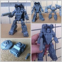 Transformers News: iGear Mini Warriors 03 - Hench Prototype