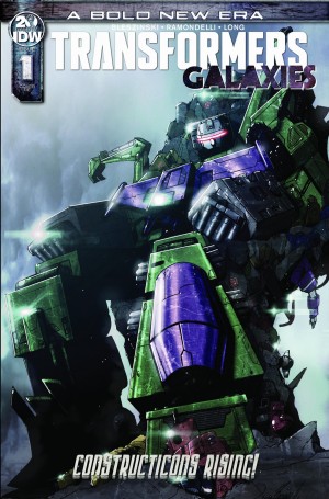 Transformers News: IDW Transformers Galaxies Constructicons Rising Exclusive Covers and Wallpapers