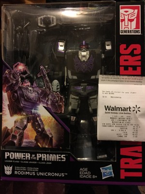 Transformers News: Transformers Power of the Primes Rodimus Unicronus sighted at Retail!