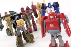 Transformers News: New Galleries: Henkei Minibot Spy Team and Minibot Attack Team