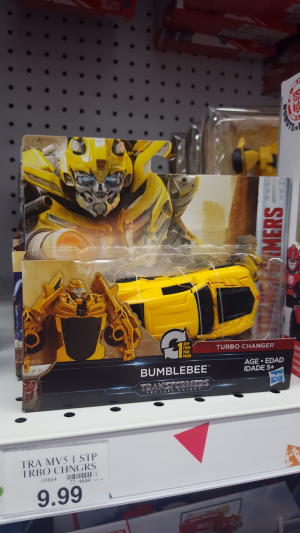 Transformers News: Transformers: The Last Knight Wave 1 One-Step Changers Found in US Toys R Us